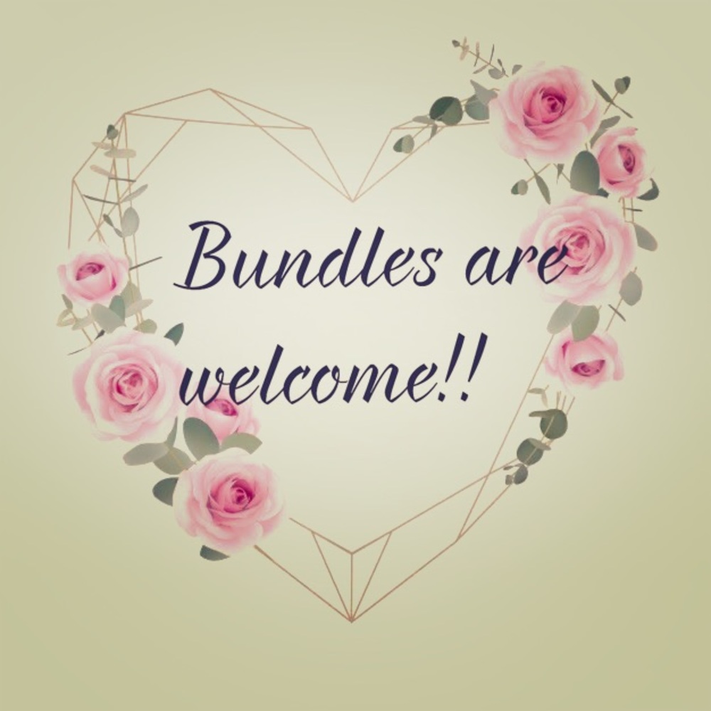 I love to bundle! Please only reasonable offers!